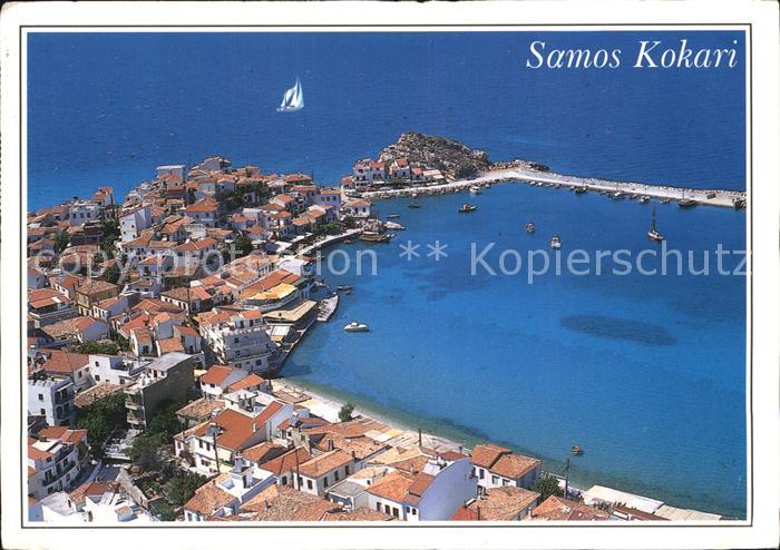 Kokkari Luftaufnahme