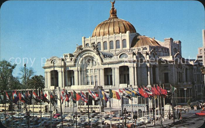 Mexico City Palace of Fine Arts cultural and artistic center