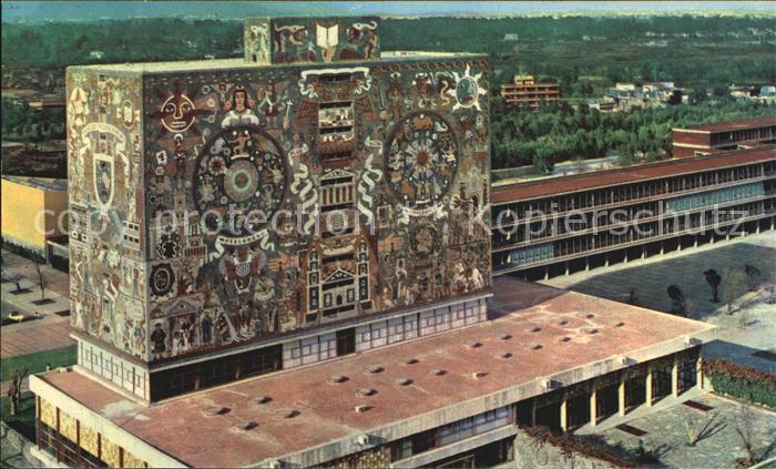 Mexico City Biblioteca de la Ciudad Universitaria