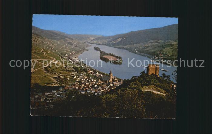 Lorch Rheingau mit Ruine Nollich