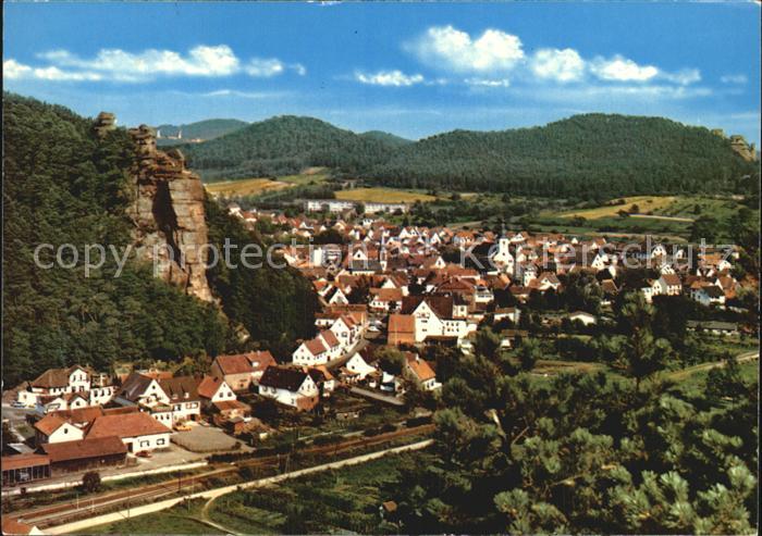 Dahn Teilansicht mit Jungfernsprung