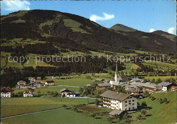 Scheffau Wilden Kaiser mit Hohe Salve