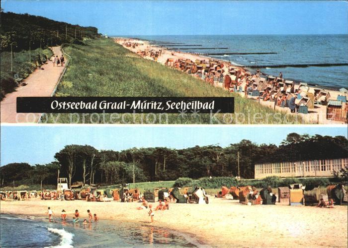 Graal-Mueritz Ostseebad Strand Uferweg