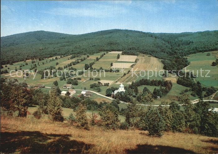 Beskid Niski Widok z Magury Malastowskiej