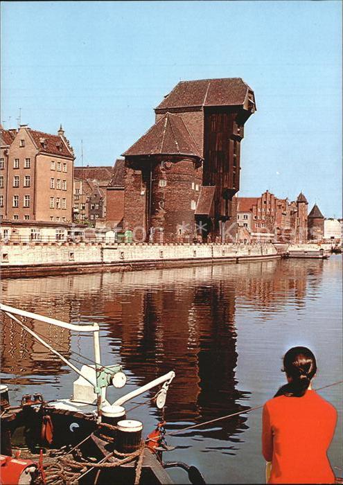 Gdansk Nad Motlawa Zuraw brama miejska