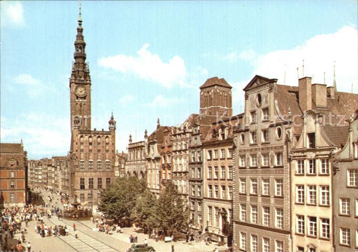 Gdansk Dlugi Targ Ratusz Glownego Miasta