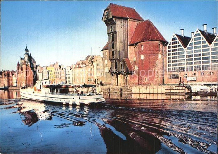 Gdansk Zuraw nad Motlawa