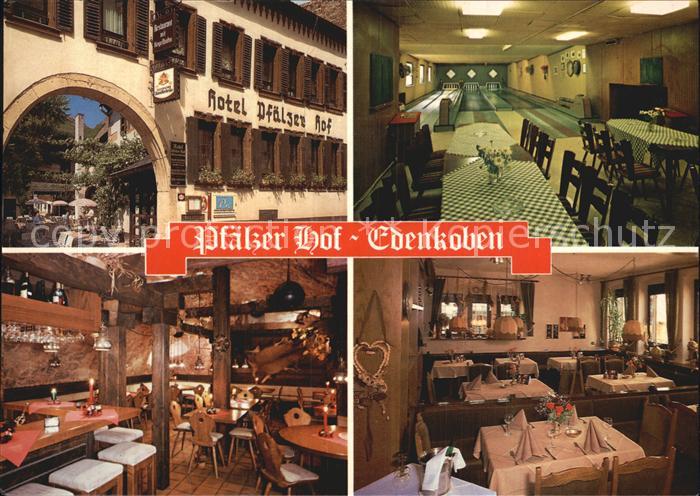 Edenkoben Hotel Pfaelzer Hof Gastraeume Kegelbahn