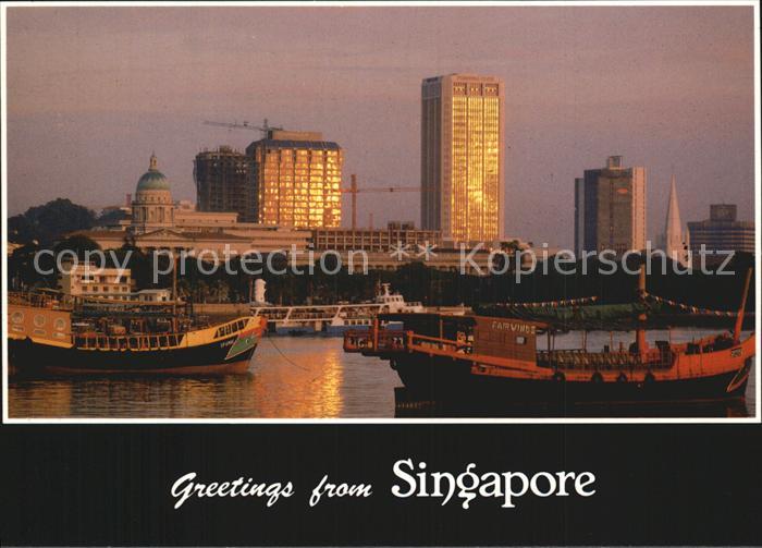 Singapore bei Nacht