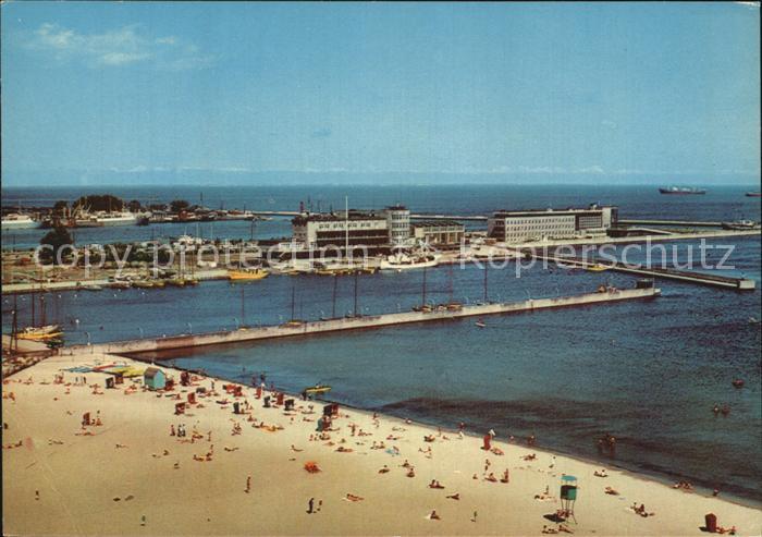 Gdynia Pommern Strand Hafen Morski Instytut Rybacki