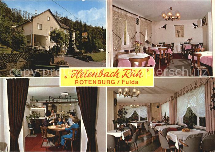 Rotenburg Fulda Restaurant Heienbach Ruh Gastraeume
