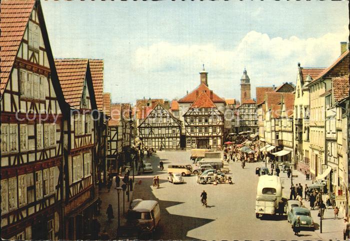 Eschwege Marktplatz mit altem Rathaus
