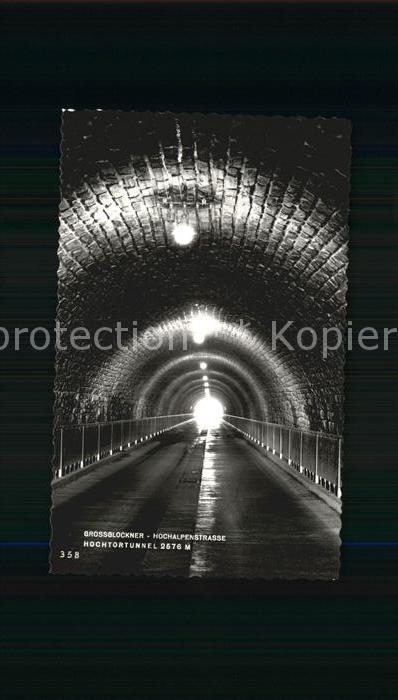 Grossglockner Hochalpenstrasse Hochtortunnel