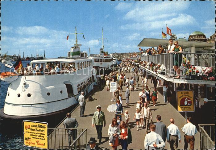 HAMBURG  CITY St. Pauli Landungsbruecken