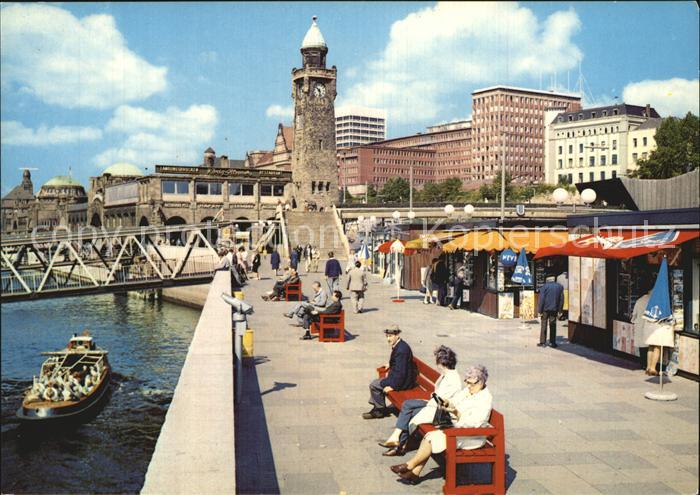 HAMBURG  CITY St. Pauli Landungsbruecken