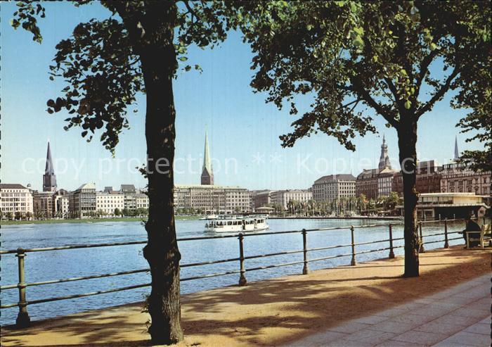 HAMBURG  CITY Binnenalster mit City