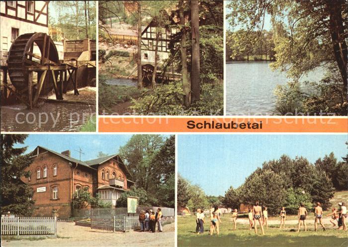 Schlaubetal Bremsdorfer Muehle Kleiner-Treppelsee Jugendherberge-Grete-Walter