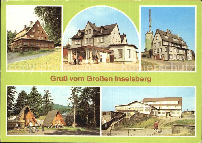 Grosser Inselsberg Ferienhaus am Reitstein Bergasthof-Stoehr