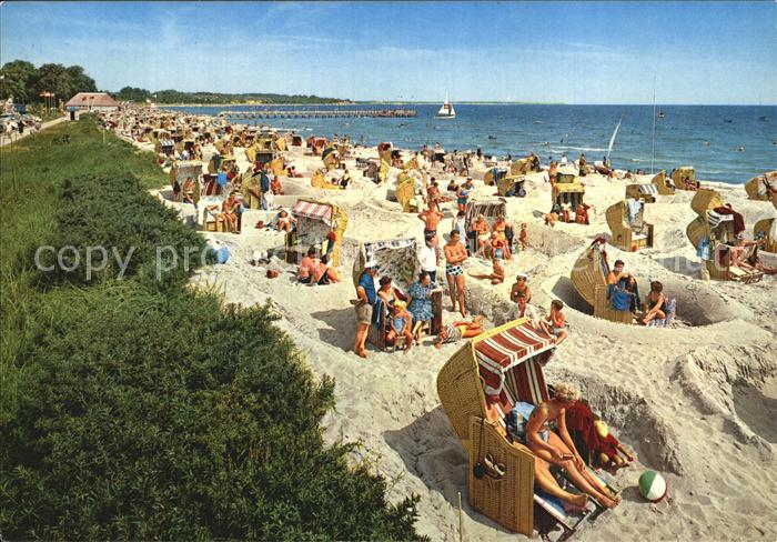 Haffkrug Ostseebad Strandleben