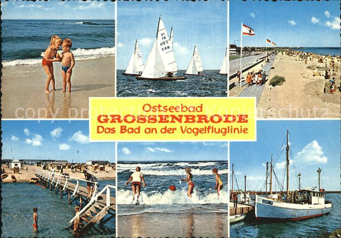 Grossenbrode Ostseebad Strand Hafen