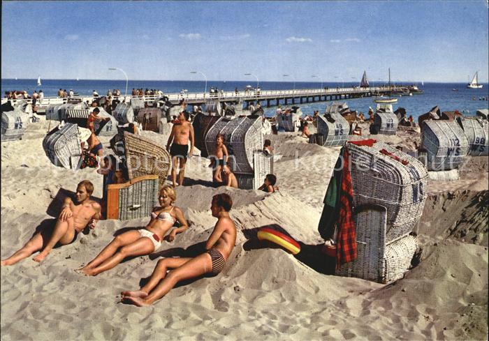 Groemitz Ostseebad Strand Seebruecke