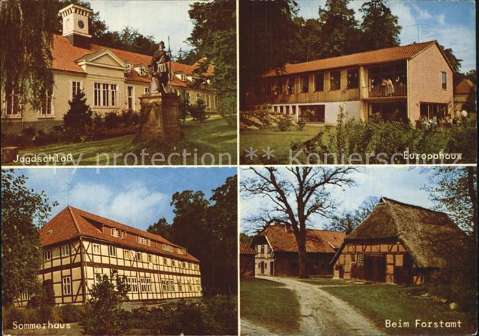 Goehrde Jagdschloss Europahaus Forstamt Sommerhaus