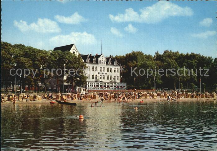 Gluecksburg Ostseebad Kurhaus Strand