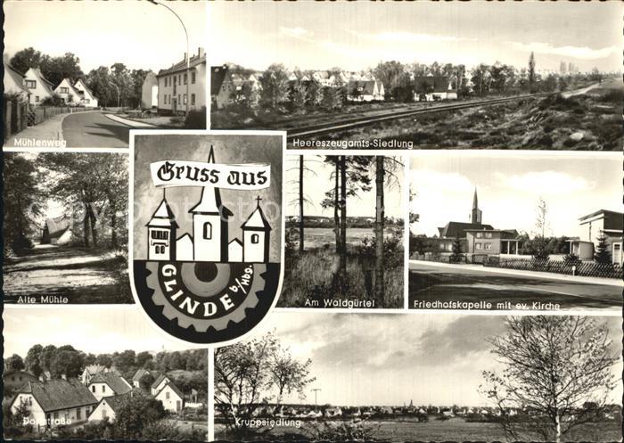 Glinde Stormarn Muehlenweg Heereszeugamtssiedlung Alte-Muehle Kruppsiedlung