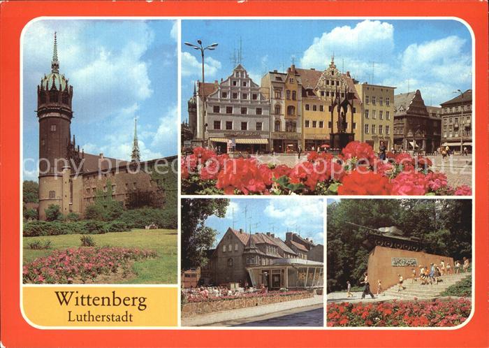Wittenberg Lutherstadt Markt Schlossplatz