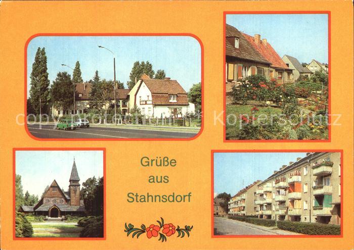Stahnsdorf Heinrich Zille Strasse Siedlungshaeuser
