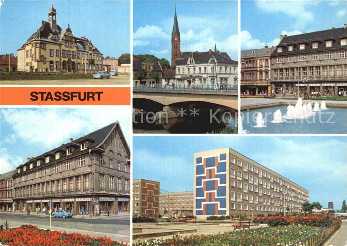 Stassfurt Post Bodebruecke Leninring