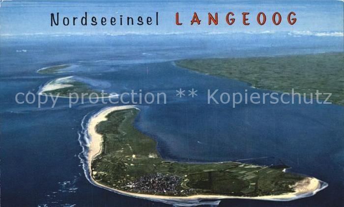 Langeoog Nordseebad Fliegeraufnahme