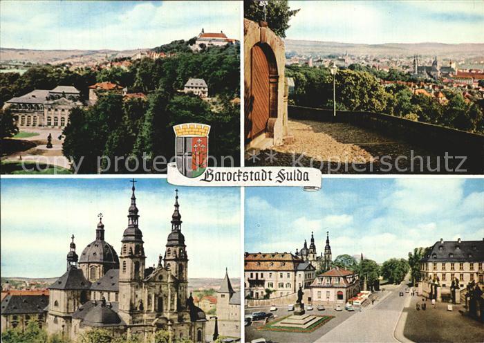 FULDA Hessen Orangerie Frauenberg Dom Barockviertel