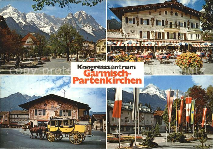 GARMISCH-PARTENKIRCHEN Bayern Kongresszentrum Marienplatz Post-Hotel Richard-Str
