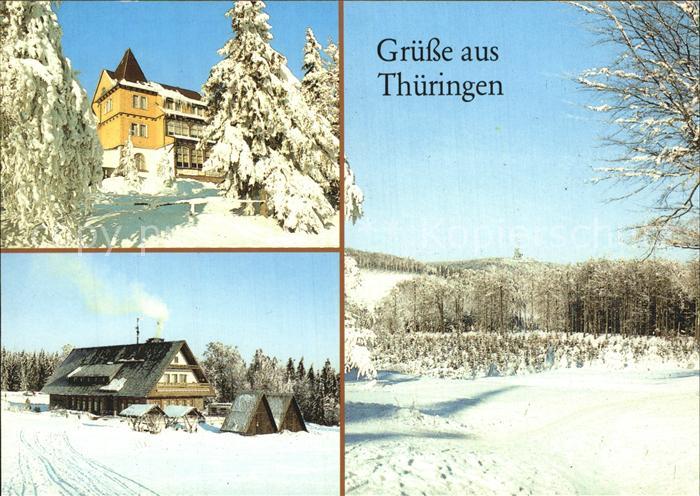 Friedrichsroda Spiessberghaus Heuberghaus Inselsberg