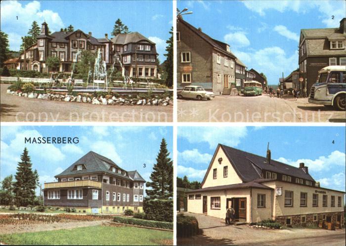 Masserberg Kurhaus Augenklinik Restaurant Berghof