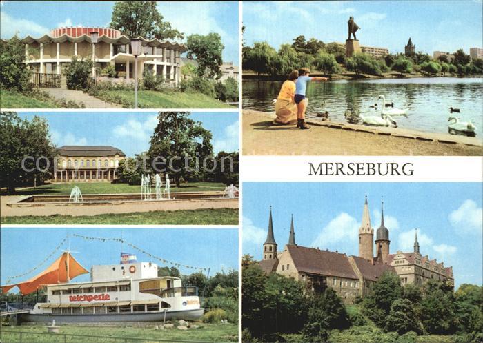 Merseburg Saale Schlossgarten Schloss Dom