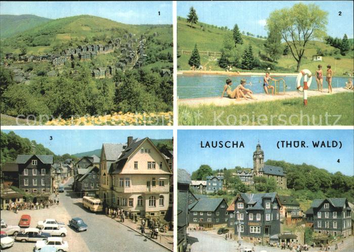 Lauscha Kulturhaus Huettenplatz  Freibad