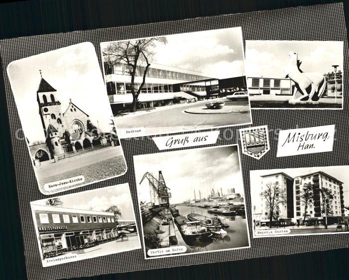 Misburg-Anderten Rathaus Hafen Kirche