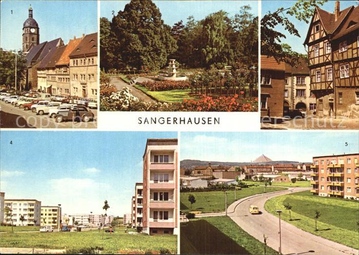Sangerhausen Suedharz Markt Rosarium Kornmarkt
