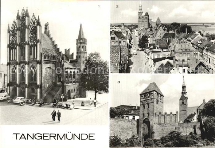 Tangermuende Rathaus Leninstrasse Rossfurt