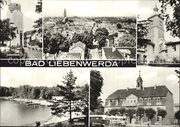 Bad Liebenwerda Lubwartturm Eisenmoorbad Waldbad