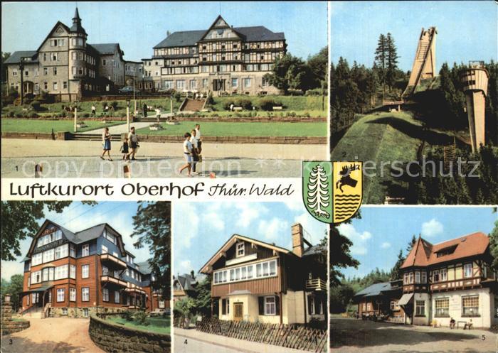 Oberhof Thueringen Hotel-Ernst-Thaelmann Schanze-am Rennsteig Ferienheim-Obere-S