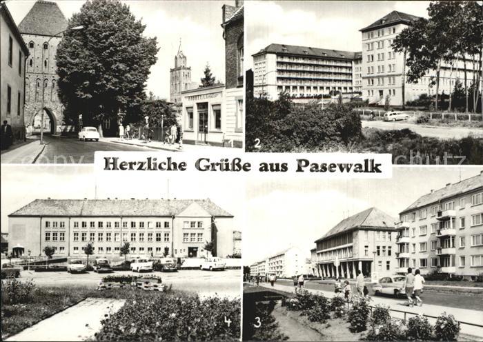 Pasewalk Mecklenburg Vorpommern Prenzlauer-Tor Krankenhaus Ernst-Thaelmann-Stras