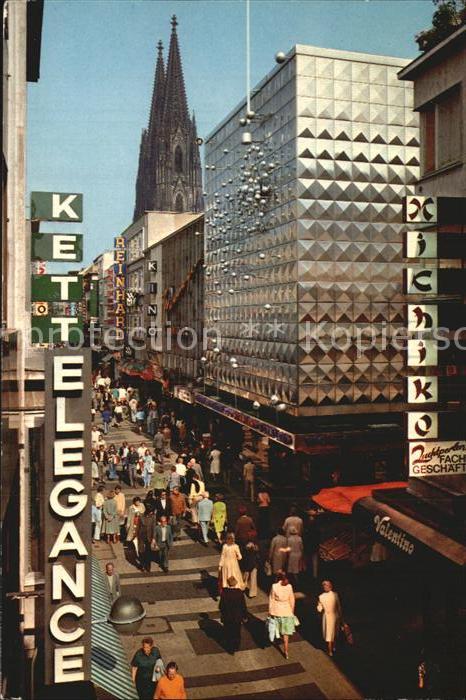 Koeln Rhein Hohe Strasse