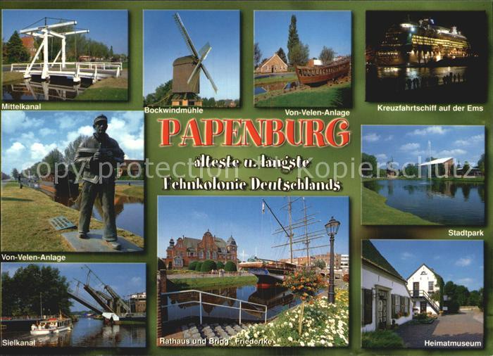 Papenburg Ems Von-Velen-Anlage Stadtpark Blockwindmuehle