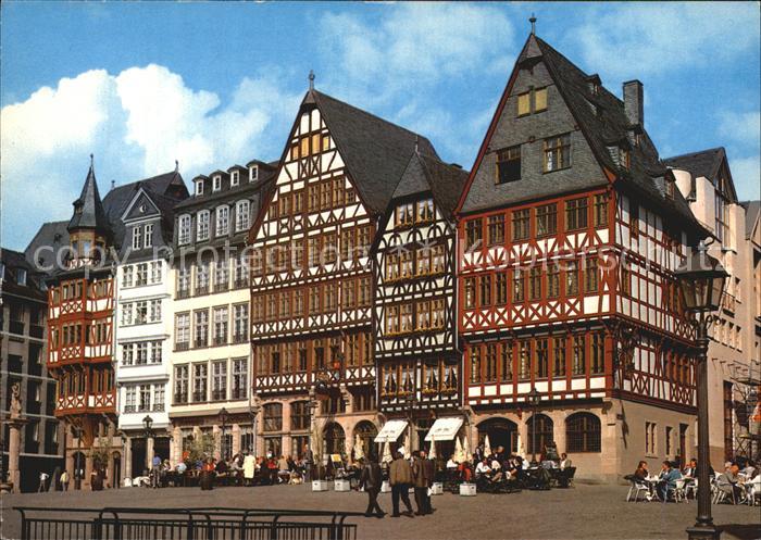 Frankfurt Main Am Roemer Rathaus