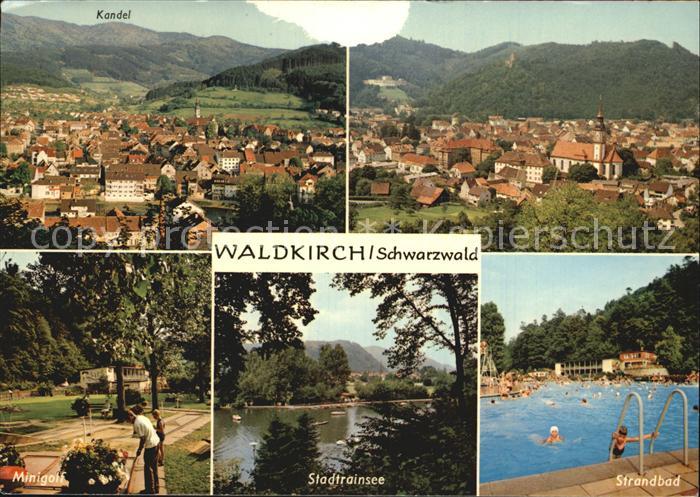 Waldkirch Breisgau Strandbad Minigolf Stadtrainsee