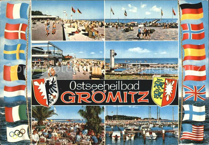 Groemitz Ostseebad Strand Hafen