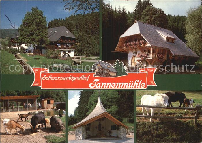 Grafenhausen Schwarzwald Schwarzwaldgasthof Tannenmuehle